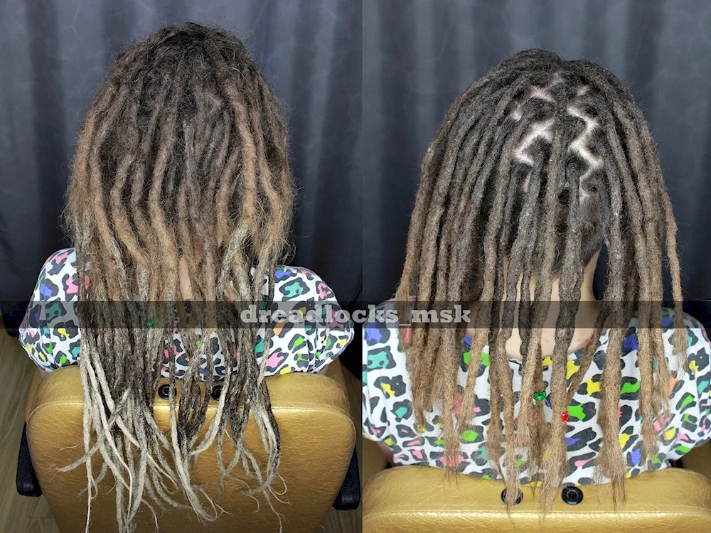 French Waterfall hairstyle