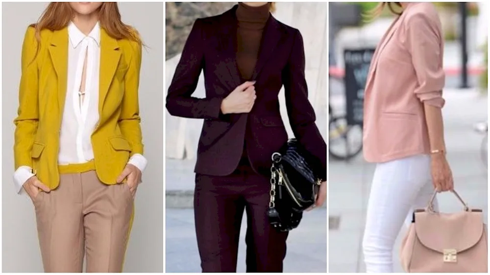 Which jacket is suitable for blondes