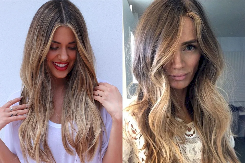 Ombré balayage shatush