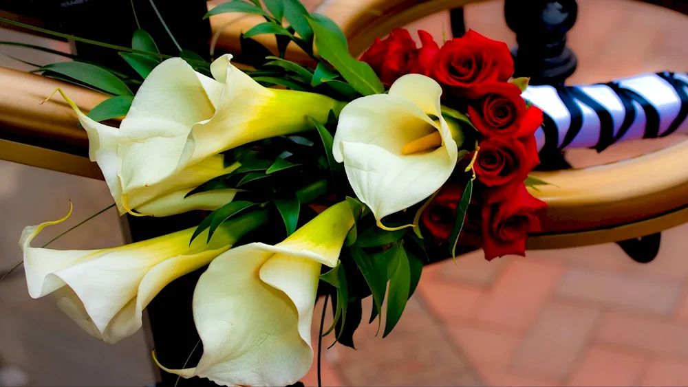 Calla flower bouquet