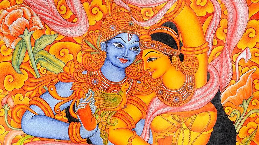 Kamadeva and Rathi