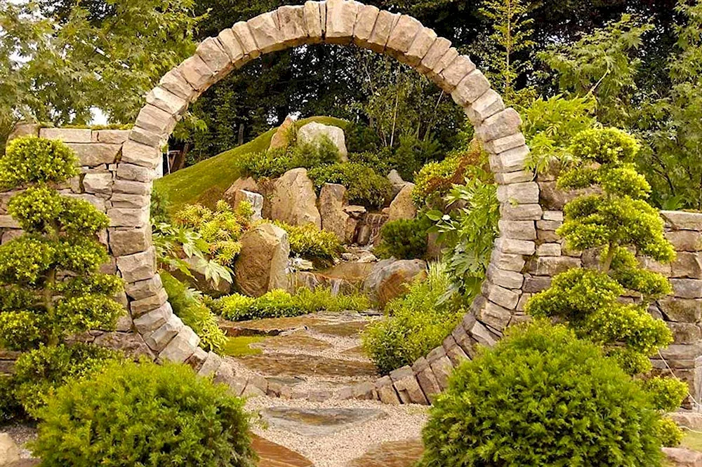 Stone garden natural stone garden