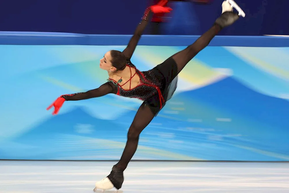 Kamila Valieva figure skater 2022