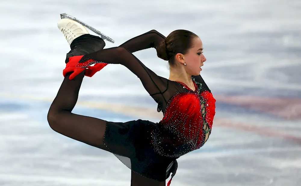 Kamila Valieva figure skating 2022