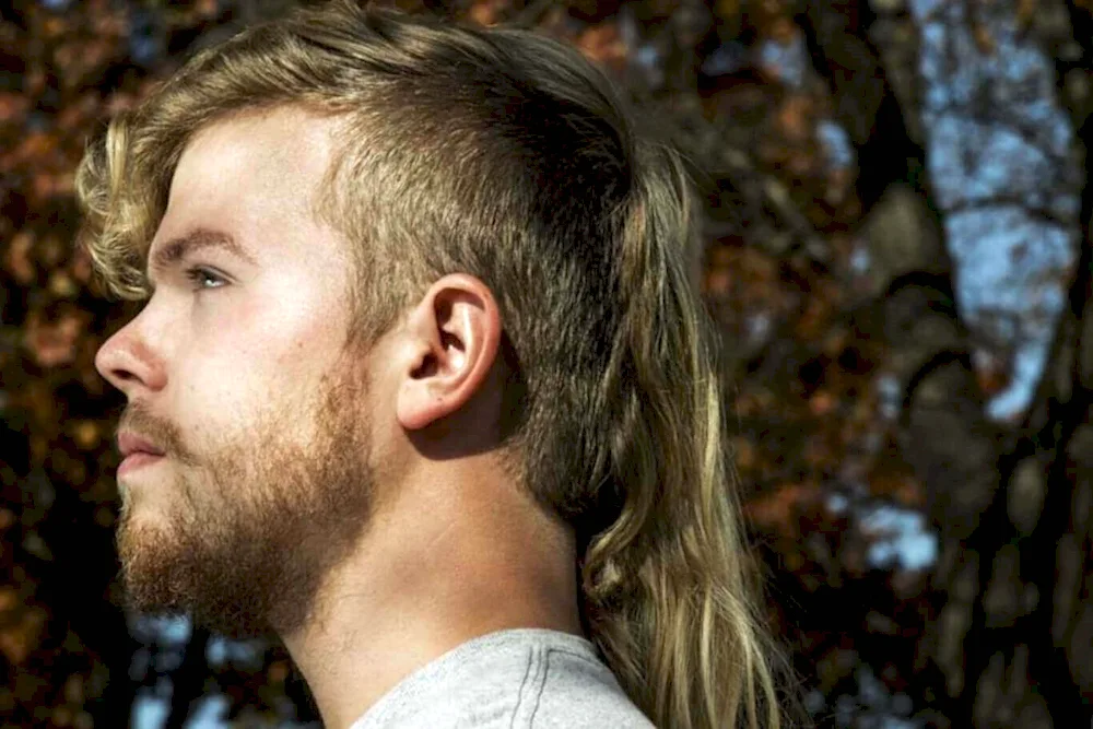 Camouflage haircut for men