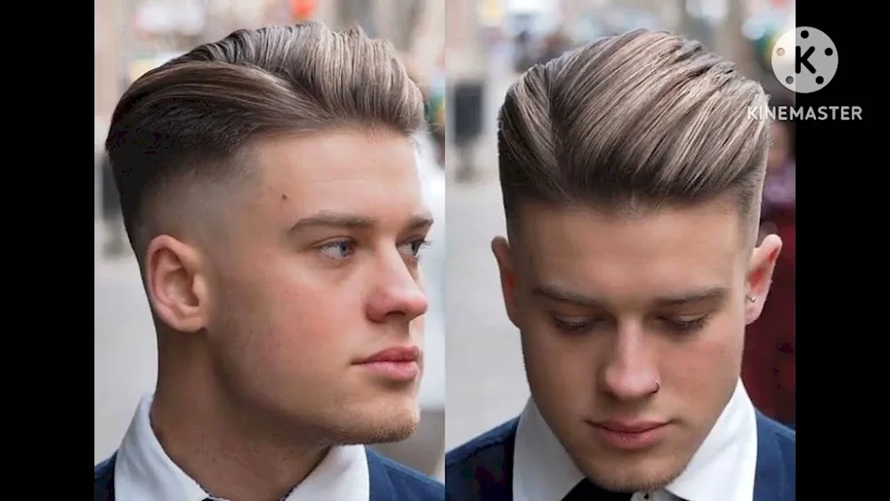 Canadian fade haircut