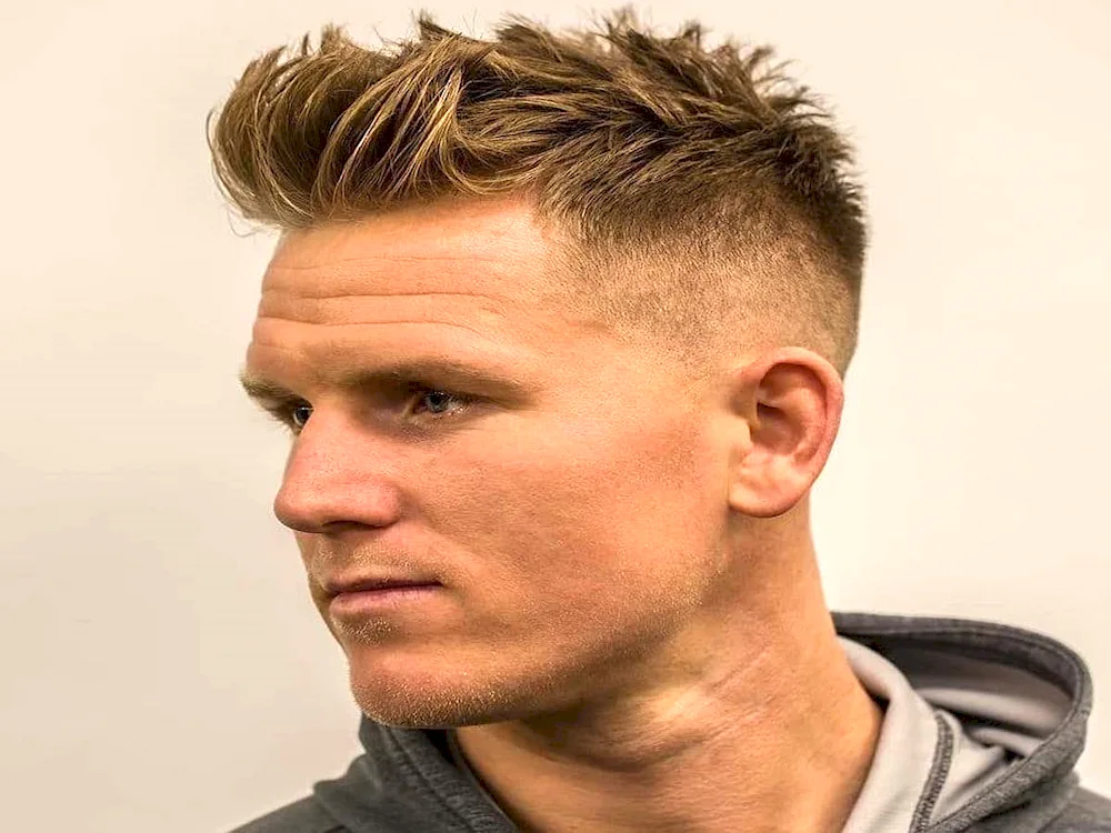 Barber undercut