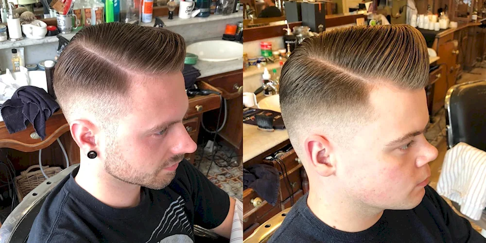 Canadian haircut for men