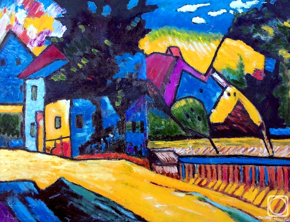 Wassily Kandinsky landscapes