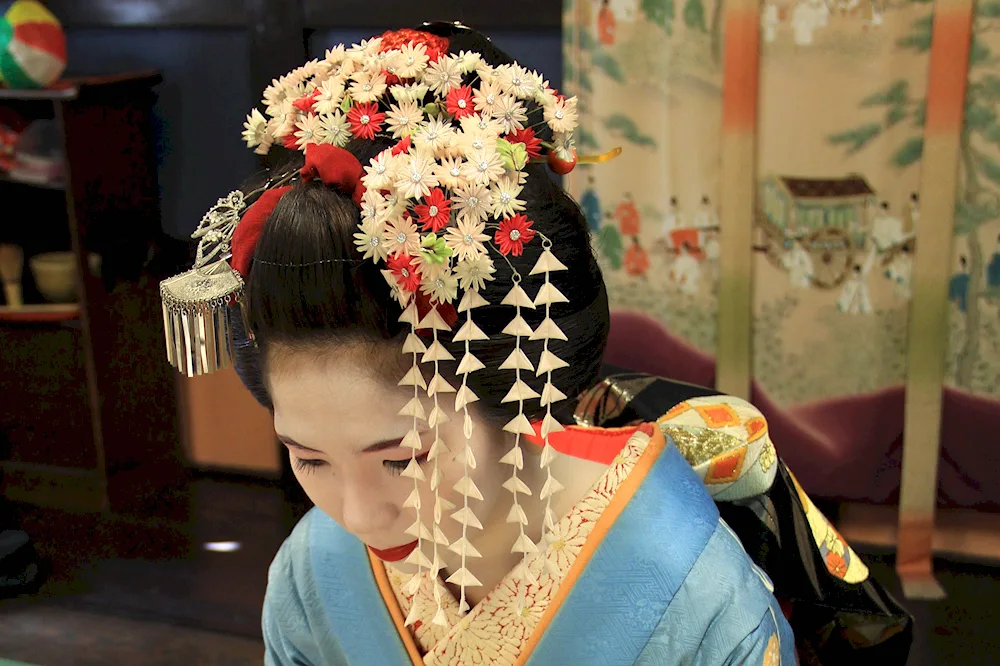 Kanzashi geisha