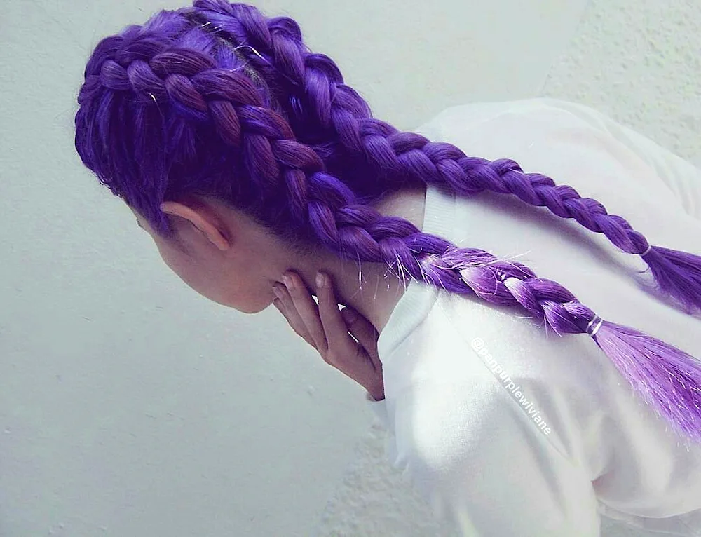 Kanekalon 4 braids