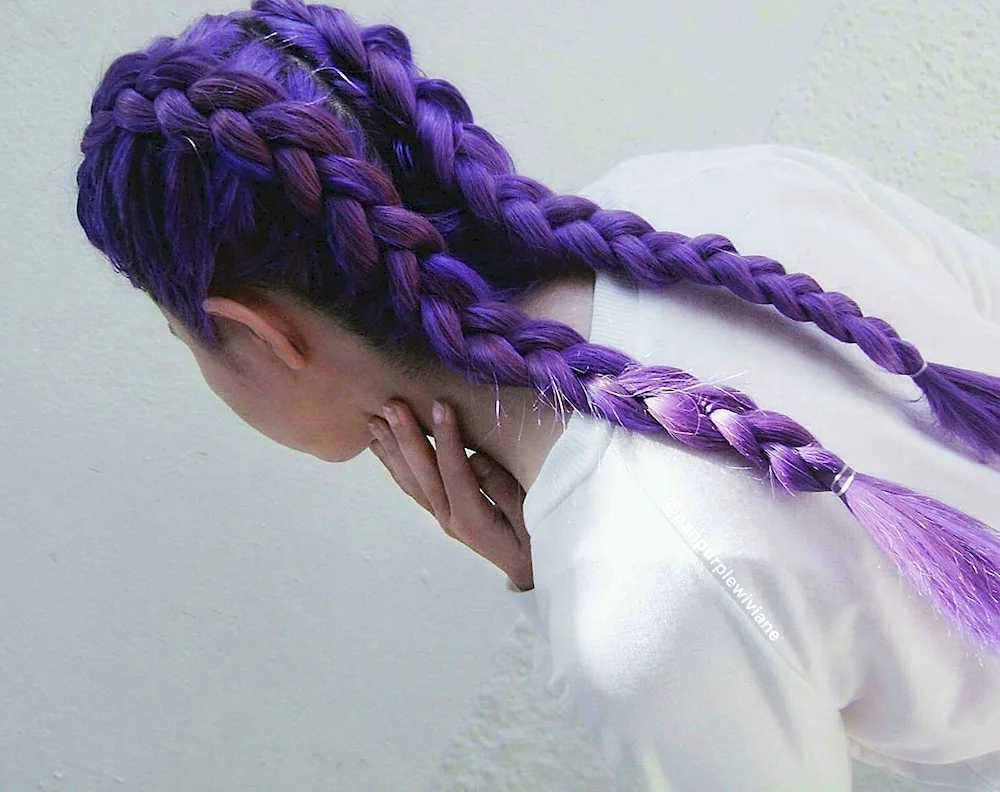 Kanekalon 4 braids