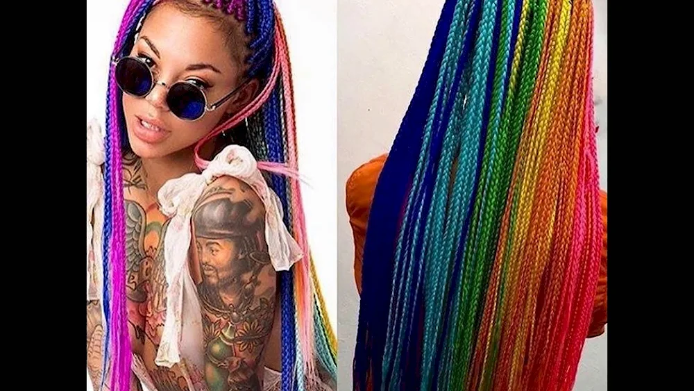 Canecalon Senegalese braids