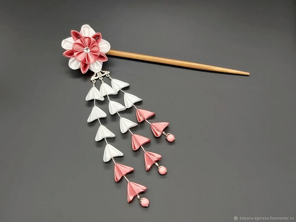 Wooden hair stick