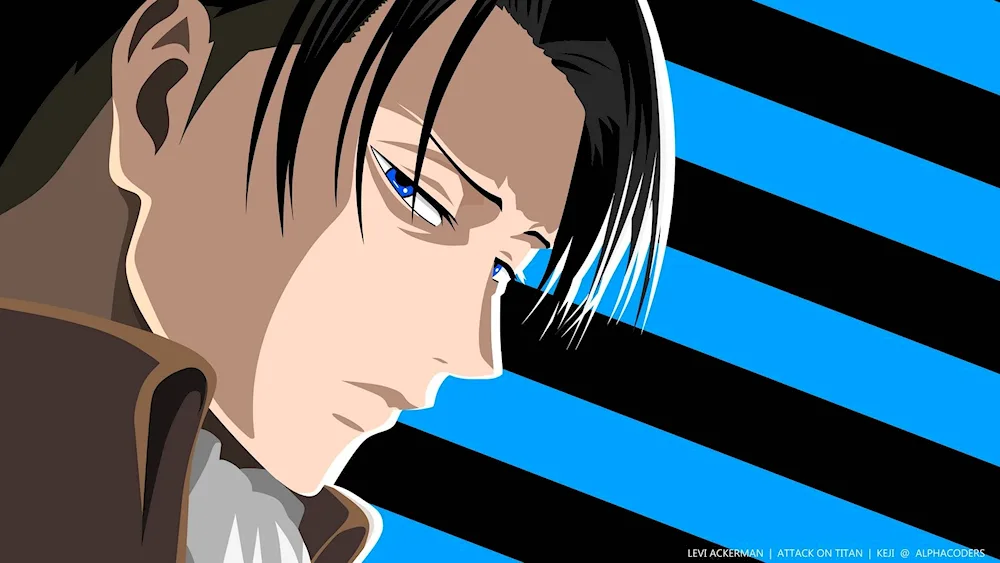 Anime Attack of the Titans Levi