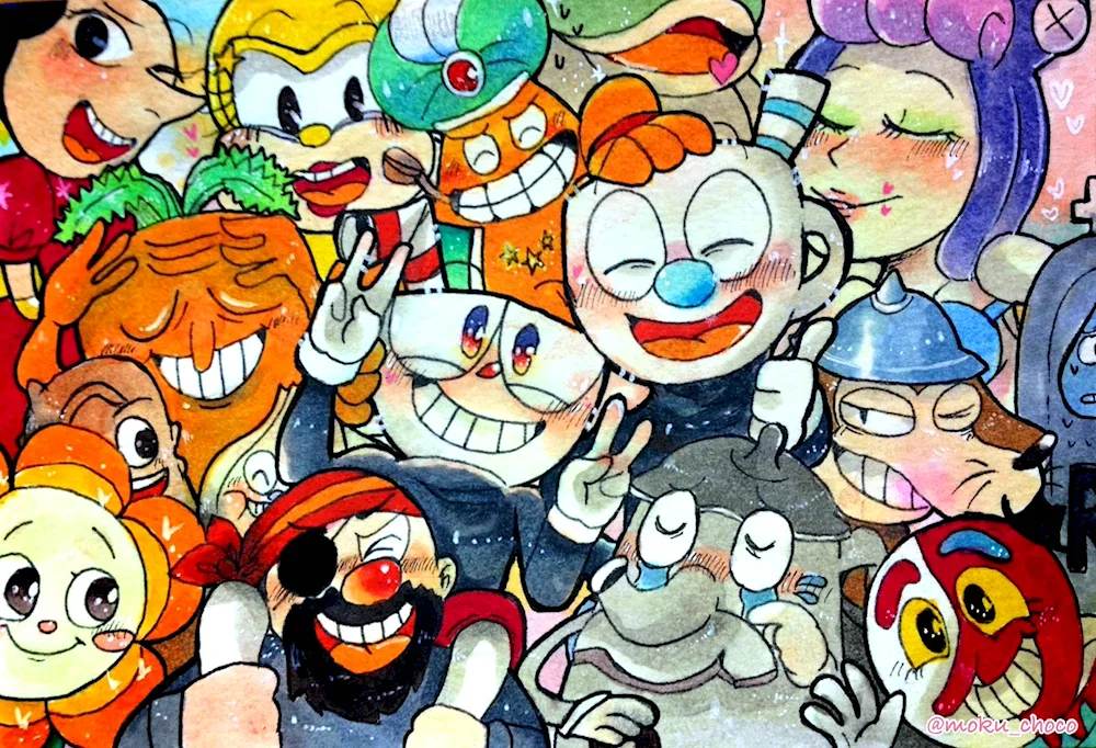 Cuphead background