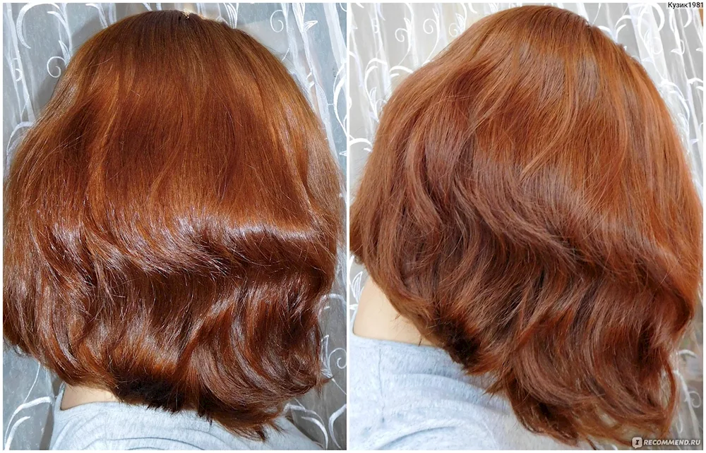 Faberlic cappuccino hair colour 7.43