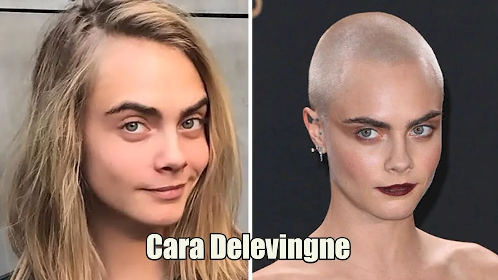 Cut bald