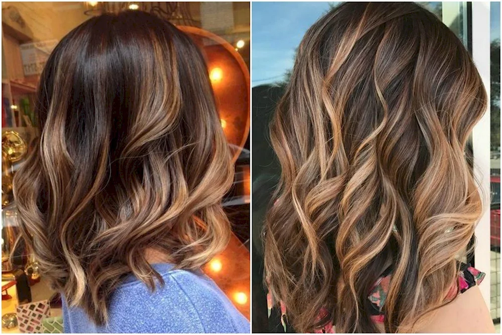 Caramel Cascade balayage