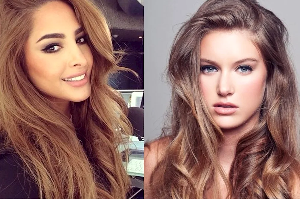 Beautiful russet hair colour