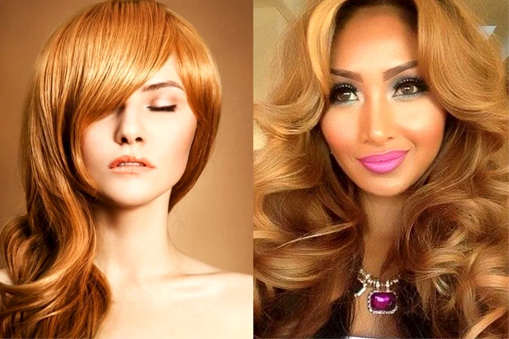 Caramel Honey Hair Colour