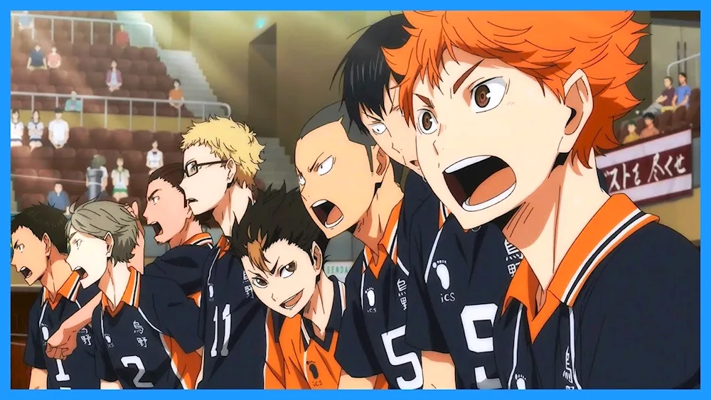 Anime volleyball Haikyu volleyball