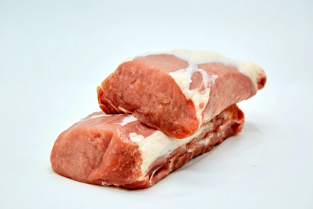 Carbonate pork meat