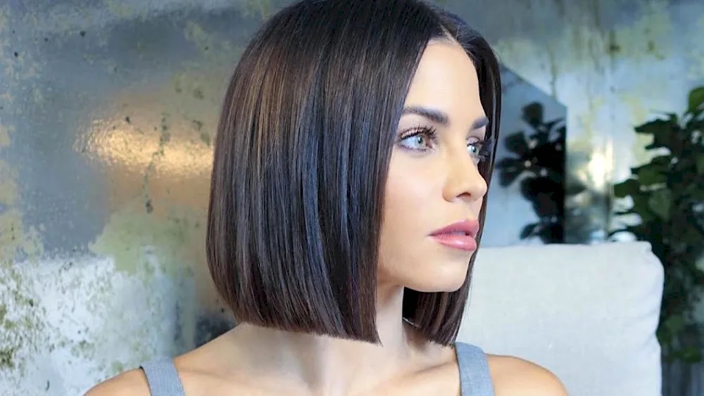 Long bob haircut