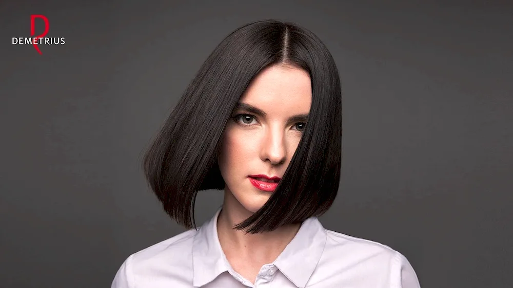 Demetrius bob haircut on short hair hair