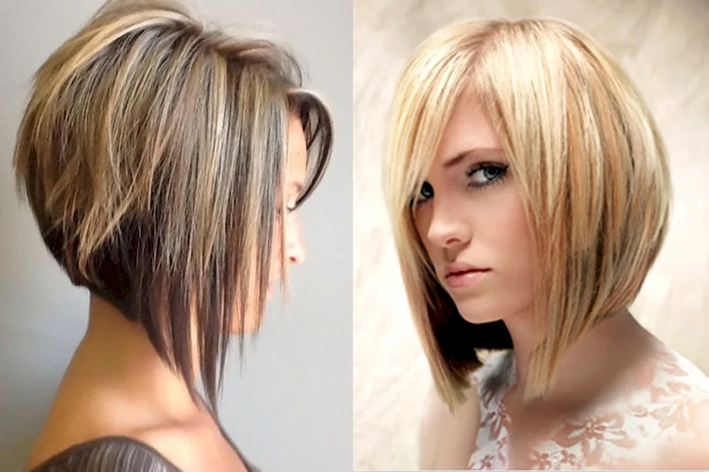 Half bob kare