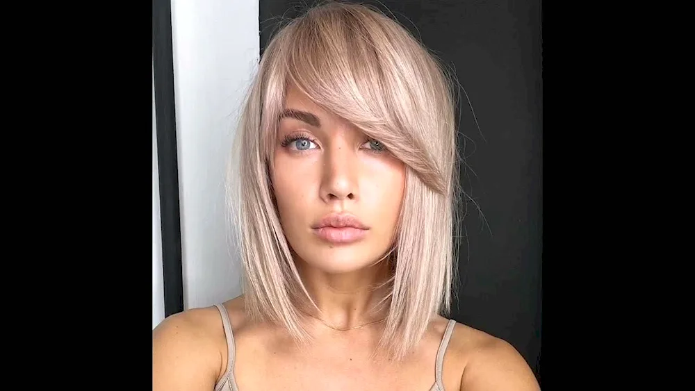 Long bob shatush