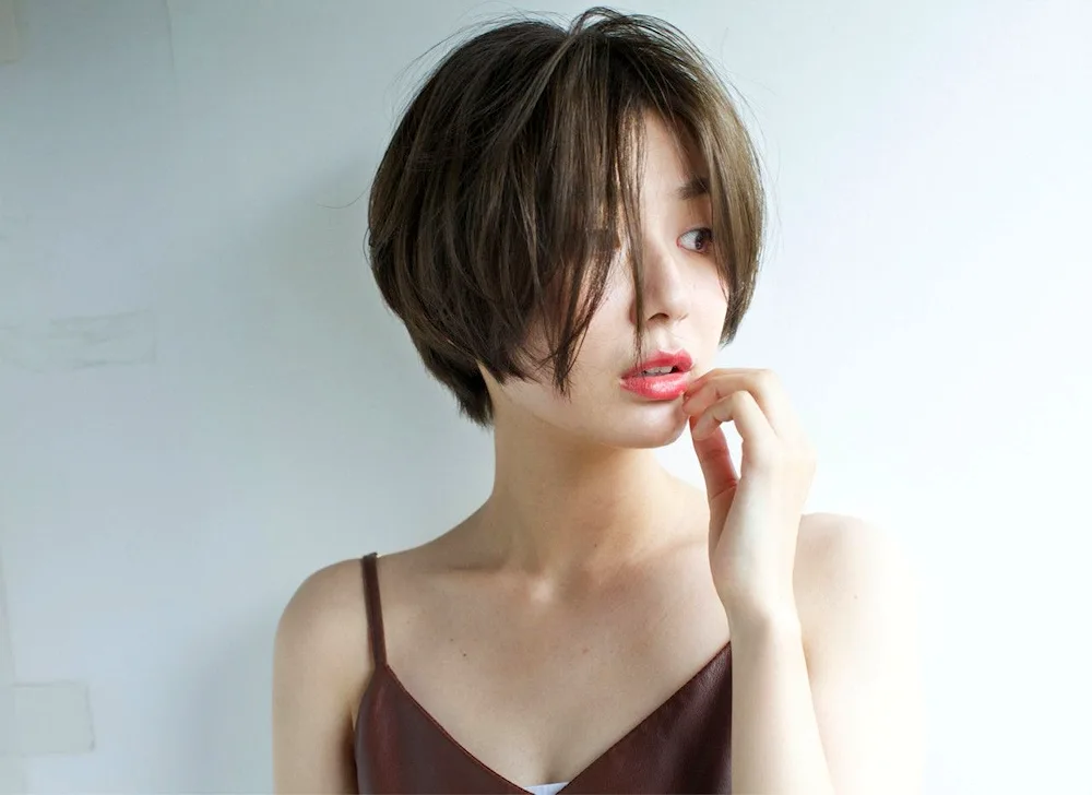 Korean Tomboy haircut