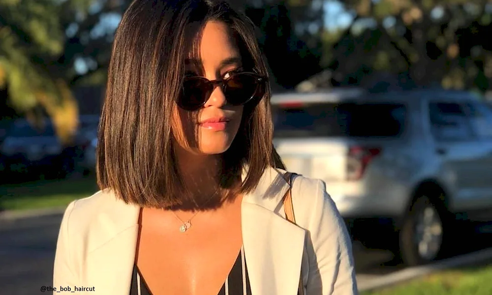 Long bob haircut