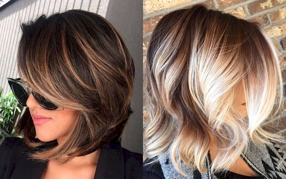 Short blond