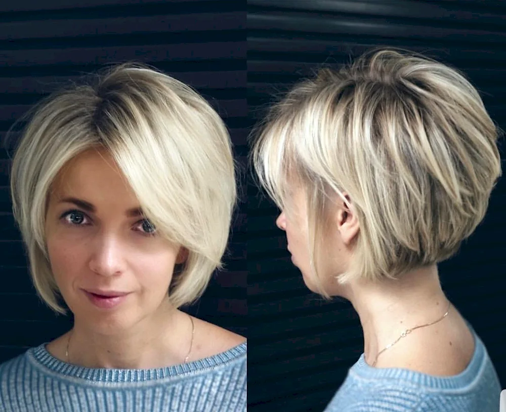 Pixie bob haircut.