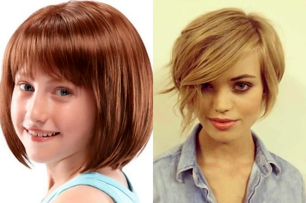 Bob fringes for girls