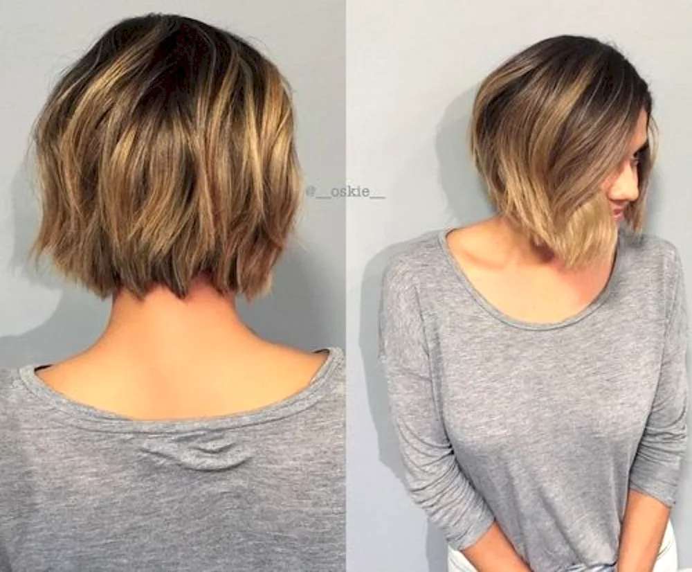 Shag Bob haircut