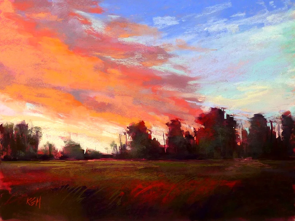 Karen Margulis pastel landscapes