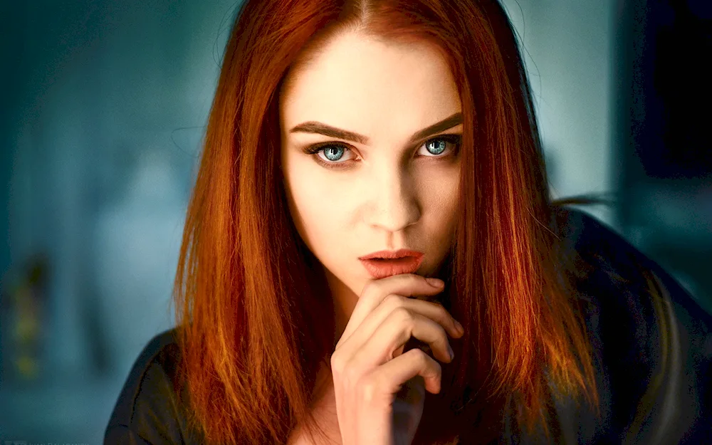 Karina Silantieva model redheaded