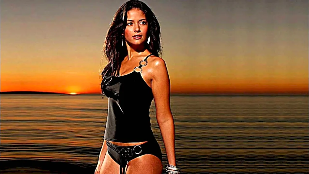 Carla Ossa model in a swimsuit