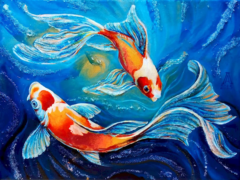 Fish painting