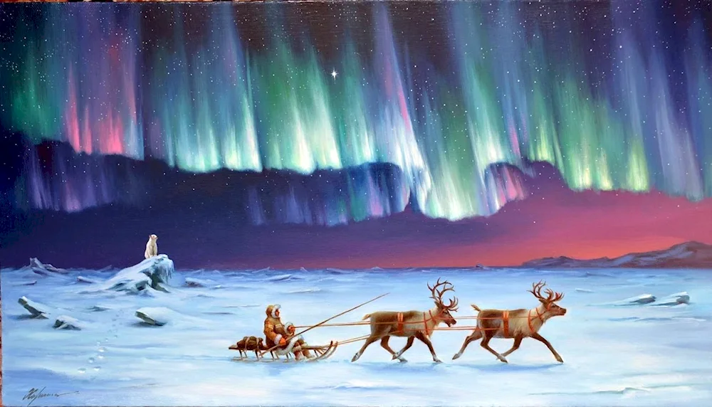 Khartina and Kharchenko Northern Lights