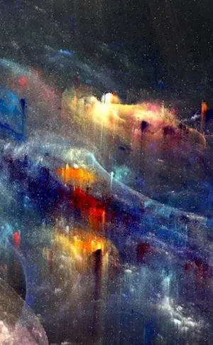 Painting of cosmos