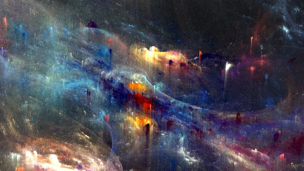 Painting of cosmos