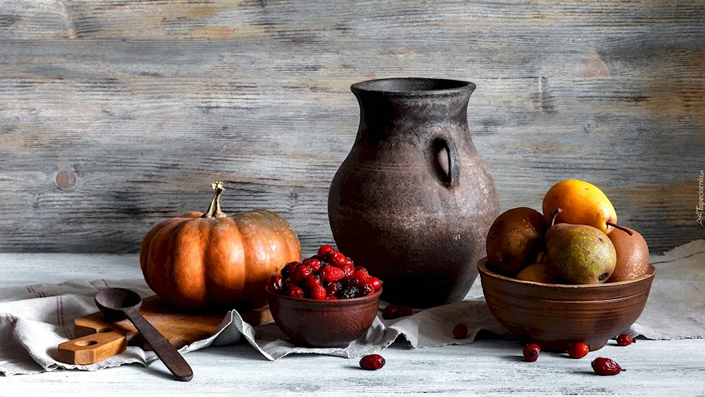 Pitcher still life