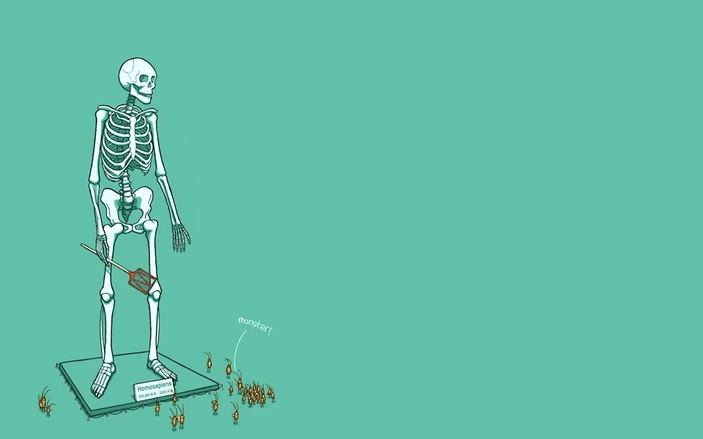 Pictures for desktop skeleton