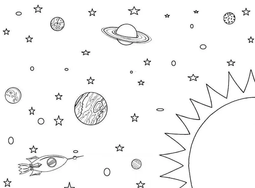 Paintings of planets
