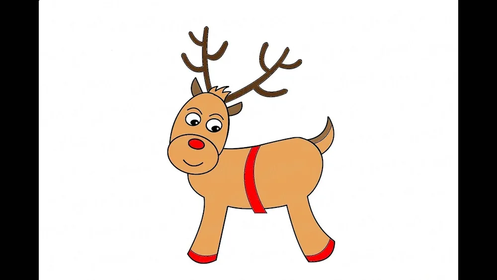 Deer drawing