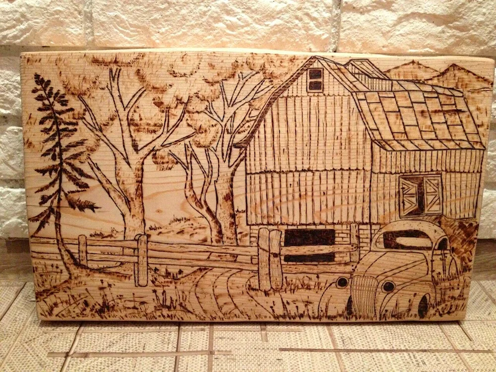 Wood burning