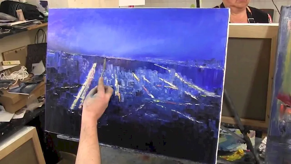 Artist's Master Class Igor Sakharov Sea